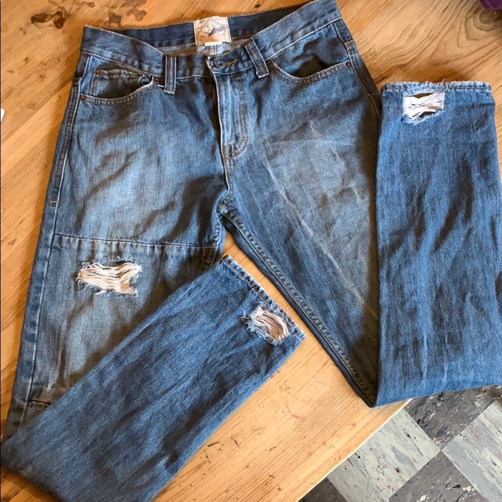 Super soft vintage look jeans